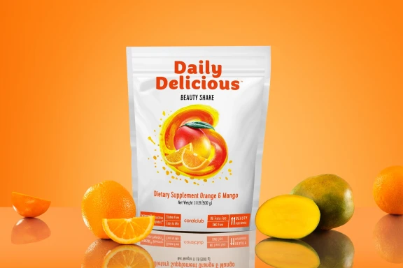 Daily Delicious Beauty Shake o smaku mango i pomarańczy